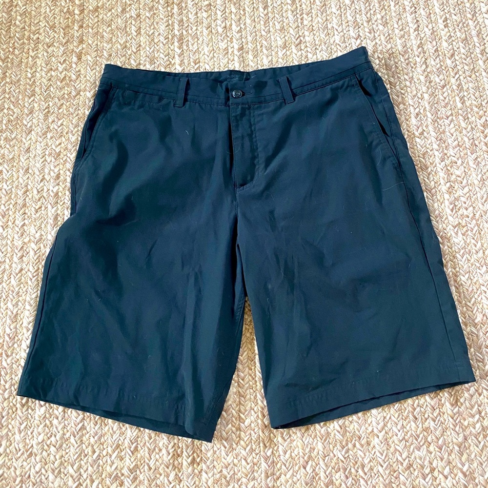 Nike Golf Shorts, Black, Sz 34